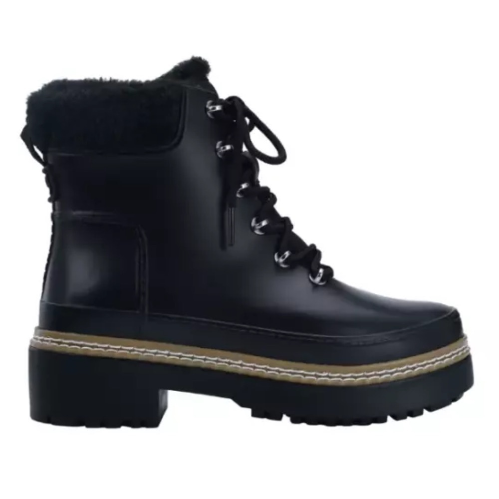 Marc Fisher Women’s Waterproof Winter Lace Up Lug Sole Boots Size 8 - Picture 2 of 10